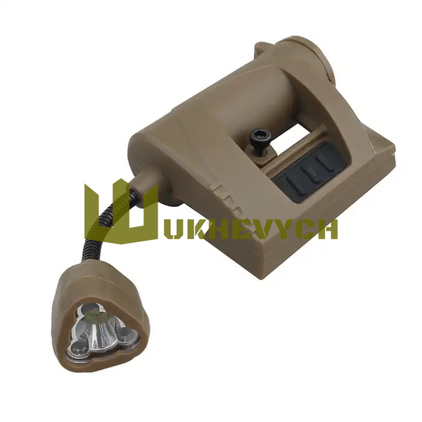 Фонарь тактический на шлем MPLS Charge 4LED Night Evolution фонарь на каску LT-09-T фото