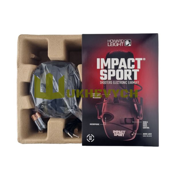 Активні тактичні наушники Howard Leight Impact Sport Electronic Earmuff R-01526 фото