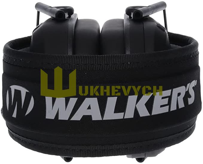 Активні тактичні навушники Walker's Razor Slim Black, Чорний GWP-RSEM фото