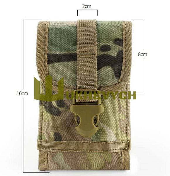 Подсумок для мобильного телефона с креплением MOLLE BP-19-BK фото