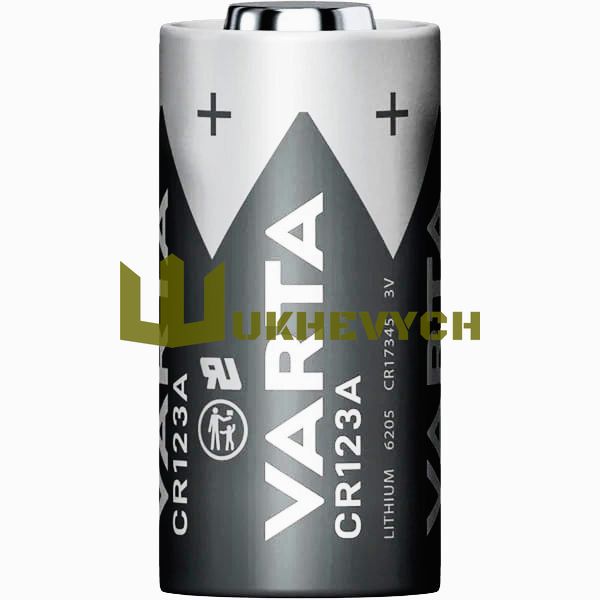 Батарейка литиевая Varta CR123A 1шт VARTA-CR123A-PC фото