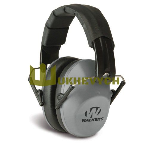 Пасивные тактические наушники Walker's Pro Low Profile Folding EarMuff GWP-FPM1-GY фото