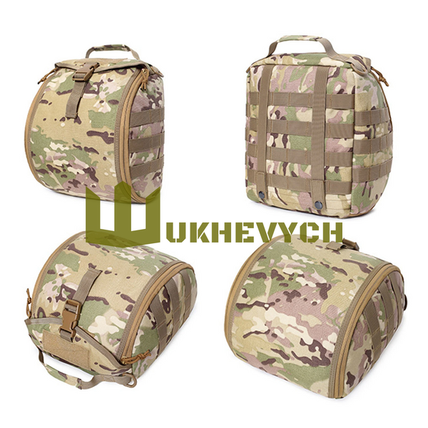 Сумка для шлема тактическая с креплениями MOLLE HBAG-01-CP фото