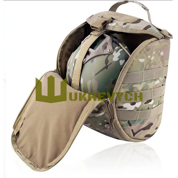 Сумка для шлема тактическая с креплениями MOLLE HBAG-01-CP фото