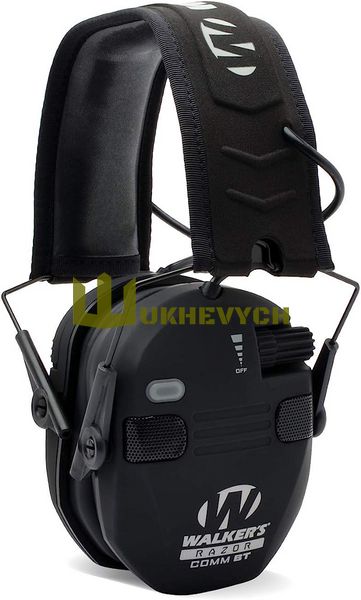 Активні тактичні навушники Walker's Razor Slim Quad Black Bluetooth (з 4 мікрофонами та блютузом) GWP-RSEQM-BT фото