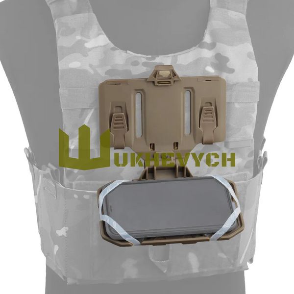 Крепление нагрудное для телефона с системой крепления MOLLE MB-03-T фото