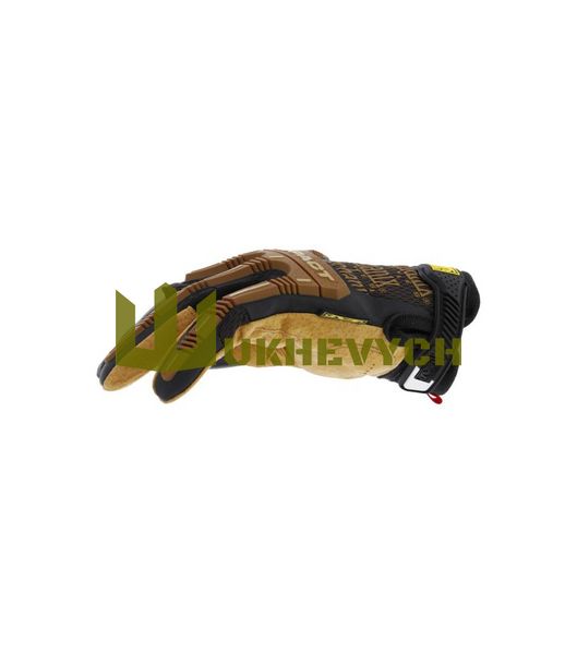 Тактичні рукавички Mechanix Leather M-Pact Fingerless Framer LFR-75-010 фото