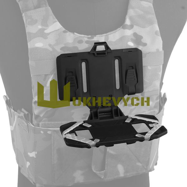 Крепление нагрудное для телефона с системой крепления MOLLE MB-03-BK фото