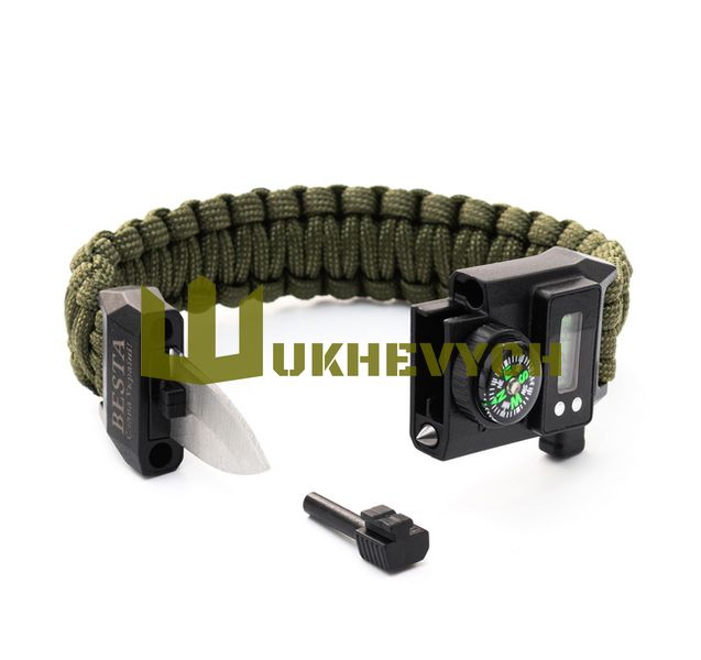 Наручний годинник Besta Band з компасом 6в1 BESTA-9983 фото