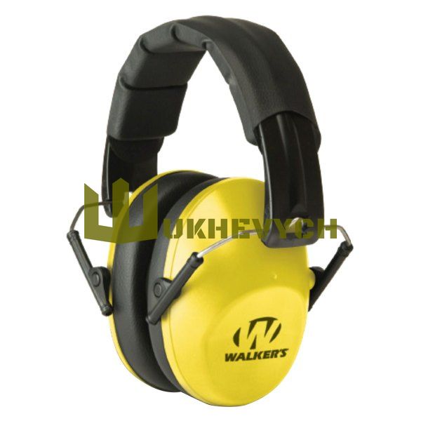 Пасивные тактические наушники Walker's Pro Low Profile Folding EarMuff GWP-FPM1-YL фото