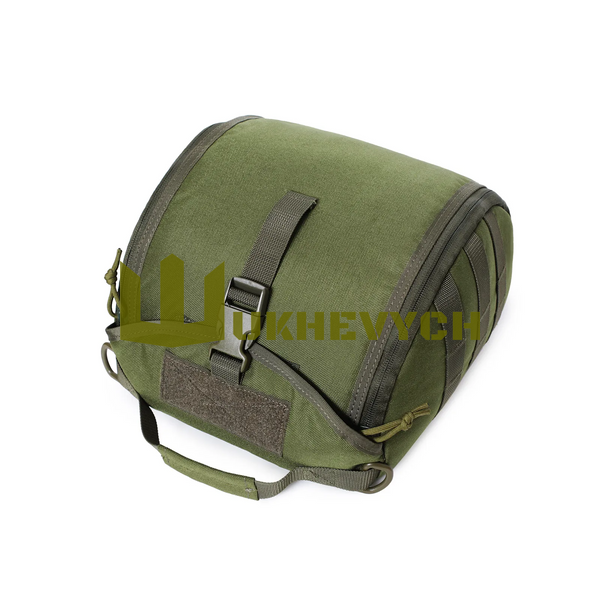 Сумка для шолому тактична з кріпленнями MOLLE HBAG-01-OD фото