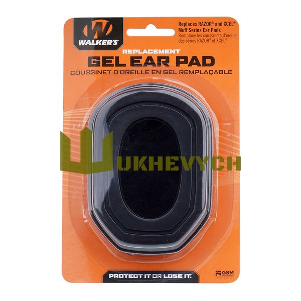 Гелевые амбушюры Walker's Gel Ear Pad для наушников Walker's Razor и XCEL GWP-GELPAD фото