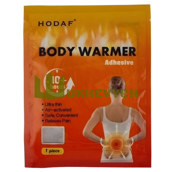 Хімічна одноразова грілка Hodaf для тіла 1 шт WARM-HODAF-BODY-PC фото