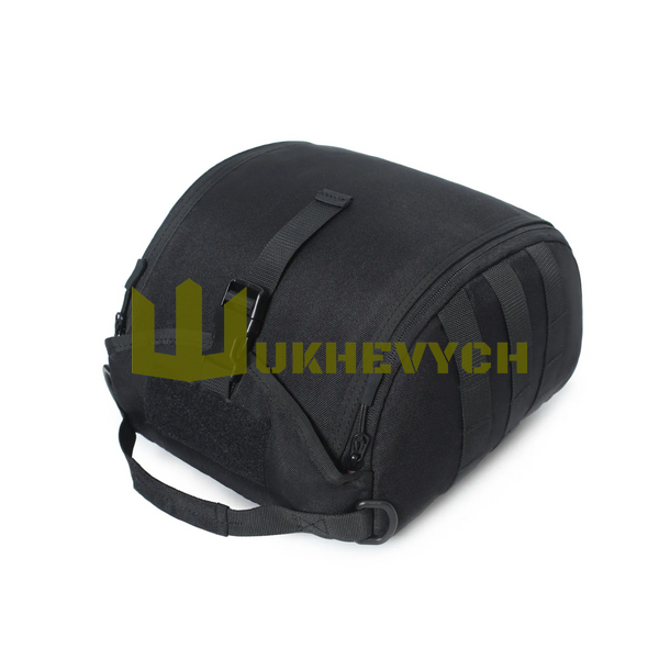 Сумка для шолому тактична з кріпленнями MOLLE HBAG-01-BK фото