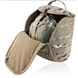 Сумка для шолому тактична з кріпленнями MOLLE HBAG-01-BK фото 2