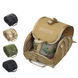 Сумка для шолому тактична з кріпленнями MOLLE HBAG-01-BK фото 6